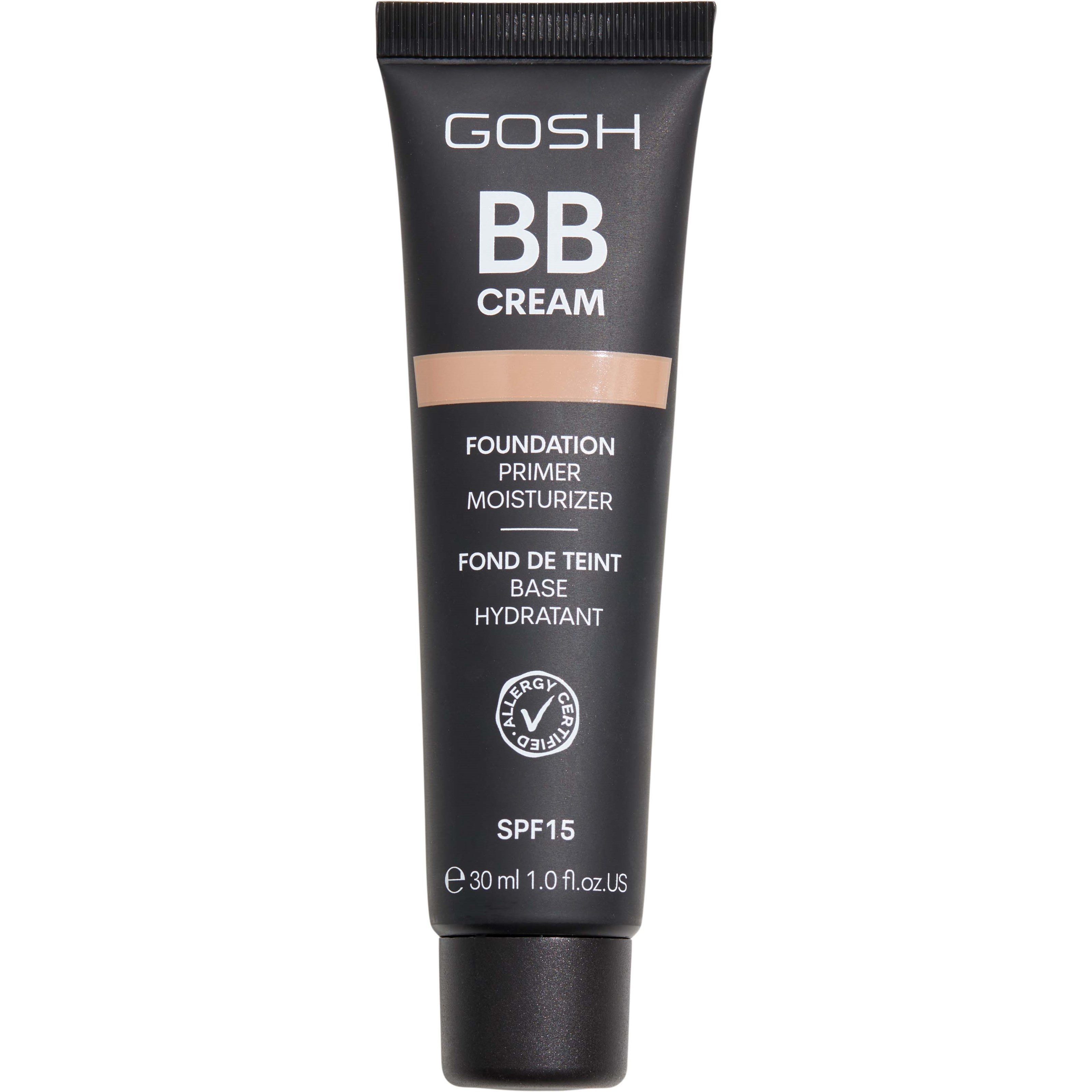 Läs mer om Gosh BB Cream Foundation 30 ml 03 Warm Beige