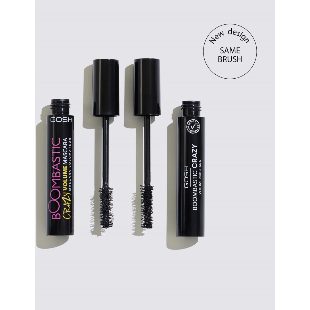 Alternativ bild 1 för Gosh Boombastic Crazy Volume Mascara 001 Extreme Black 0 g
