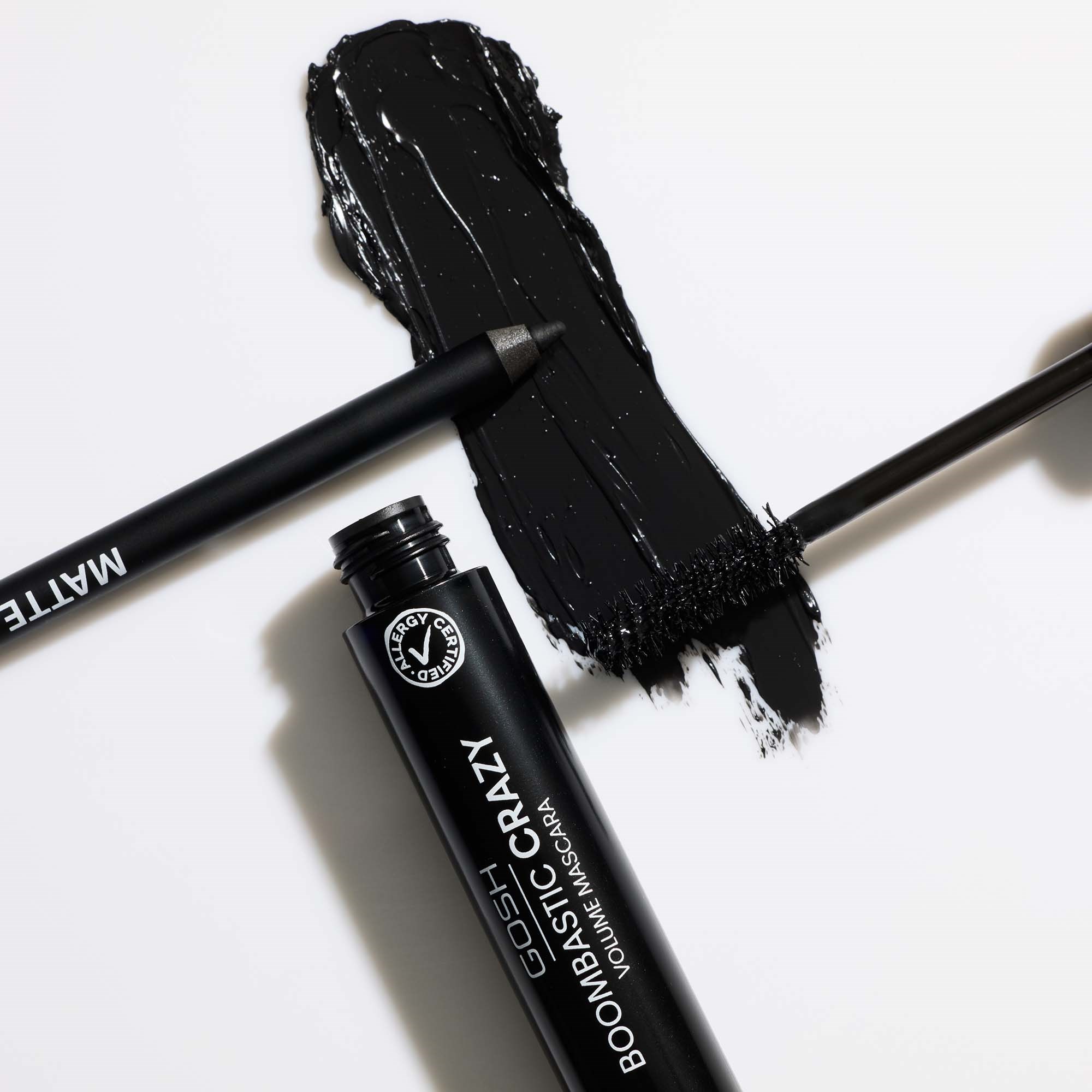 Gosh Copenhagen BOOMBASTIC CRAZY MASCARA 13 ml - tusz do rzęs 001 Extr (obrázok 4)