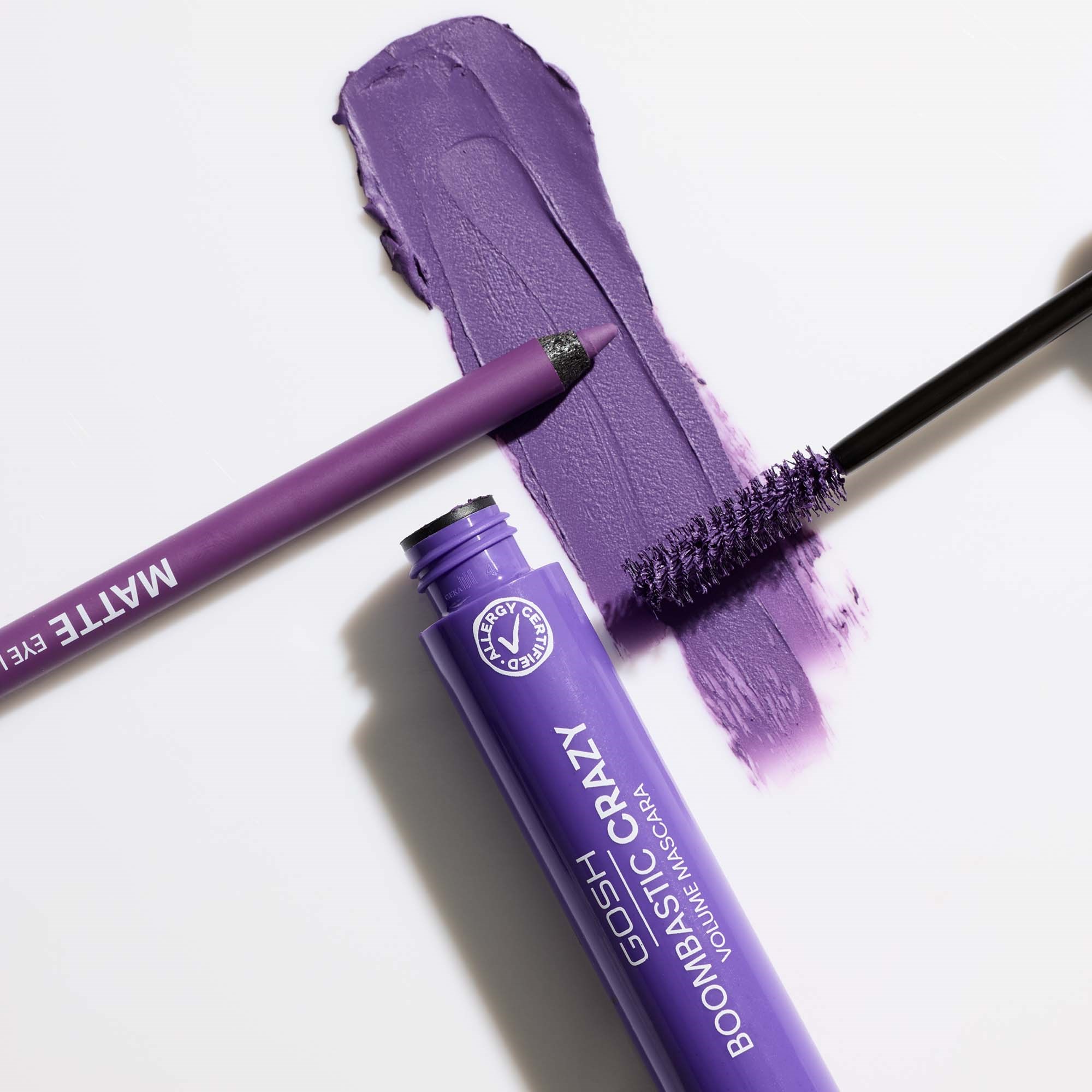 Gosh Copenhagen BOOMBASTIC CRAZY MASCARA 13 ml - tusz do rzęs 006 Dust (obrázok 4)