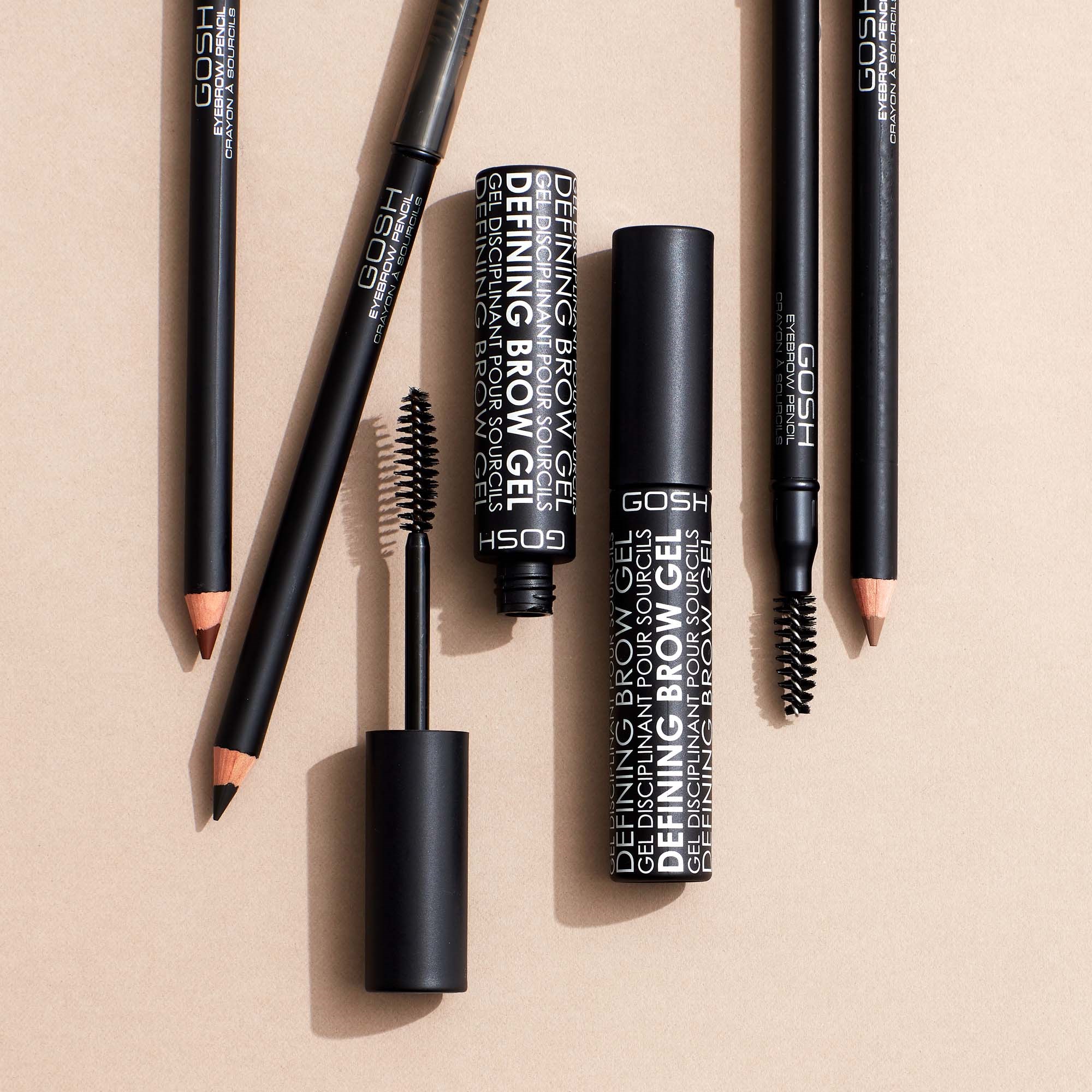 Gosh Copenhagen Defining Brow Gel 8 ml 8,2 ml - żel do brwi Clear (obrázok 3)