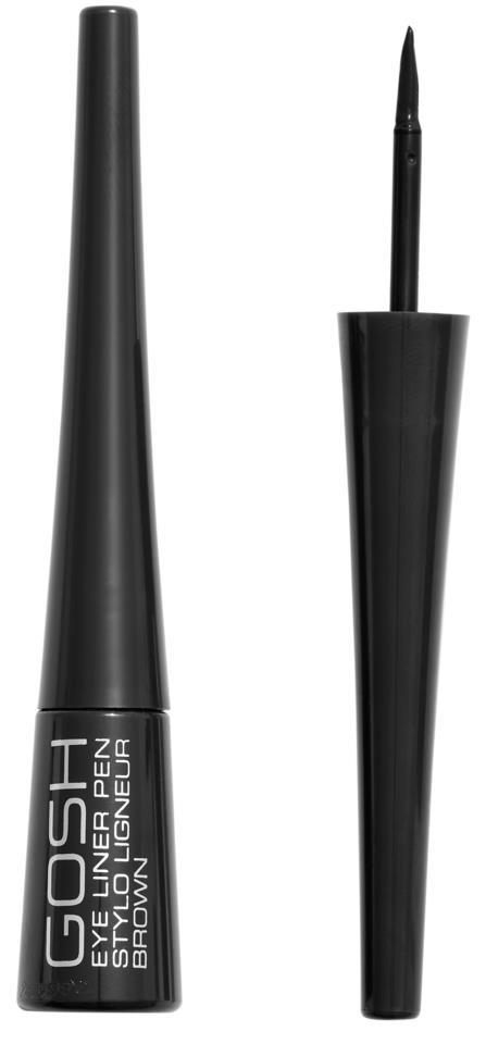 GOSH Copenhagen Eye Liner Pen (Liquid) Black 2,5 ml