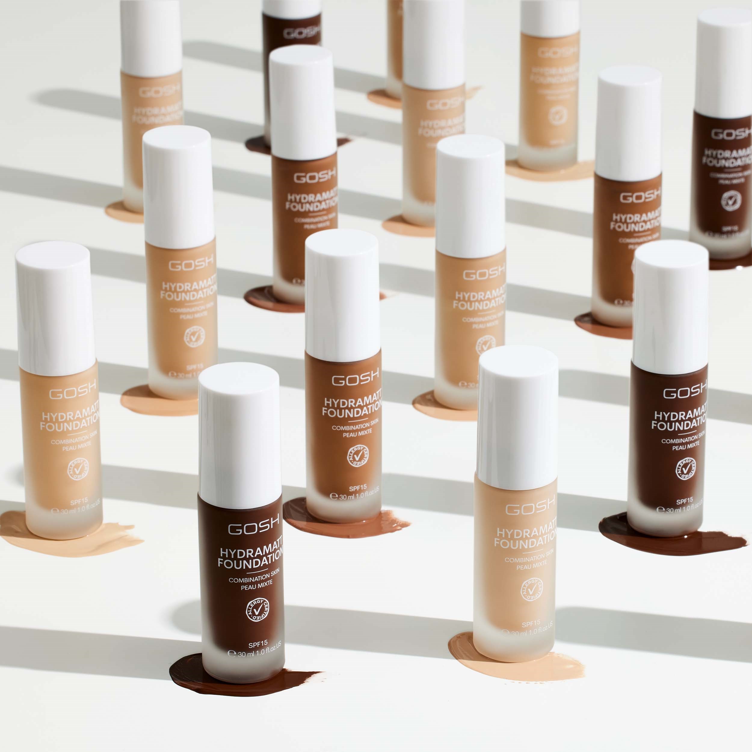 Gosh Hydramatt Foundation 30 ml 004N Light - Neutral Undertone (obrázok 4)