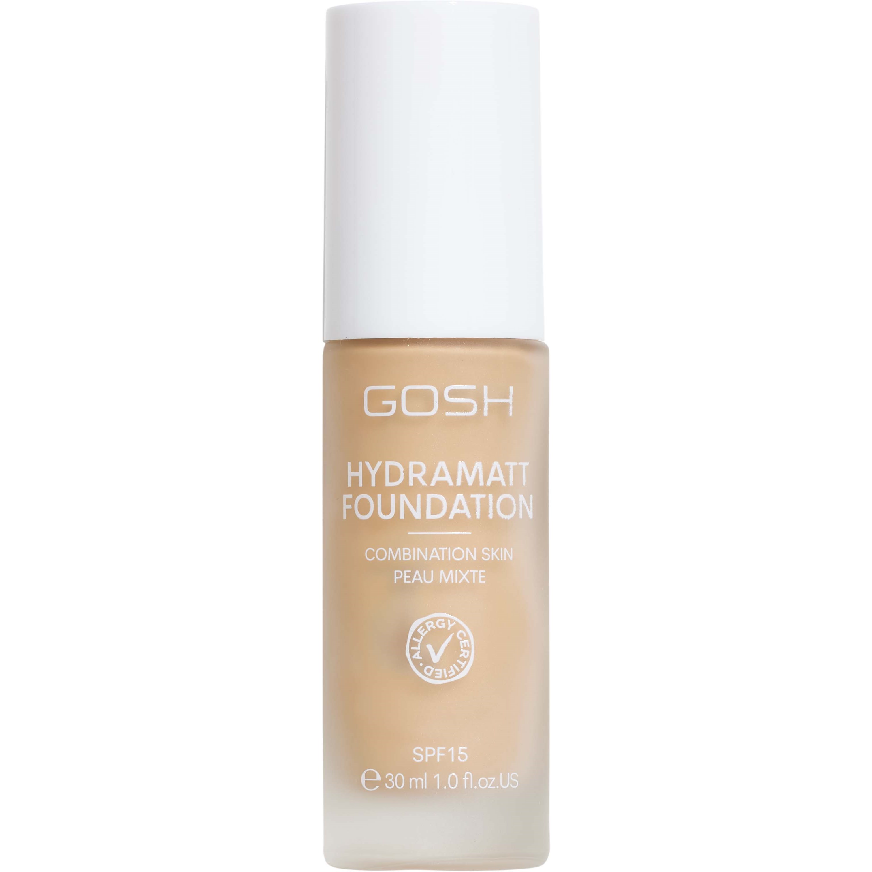 Gosh Hydramatt Foundation 30 ml 006Y Medium Light – Yellow/Cold Undert