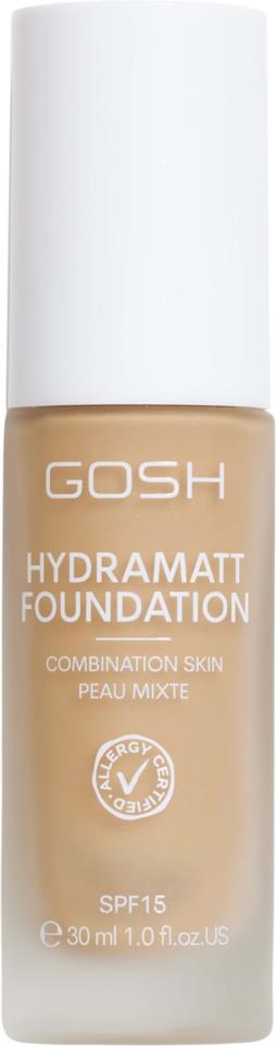 GOSH Copenhagen Hydramatt Foundation 30 ml 008Y Medium - Yellow/Cold Undertone 41 ml