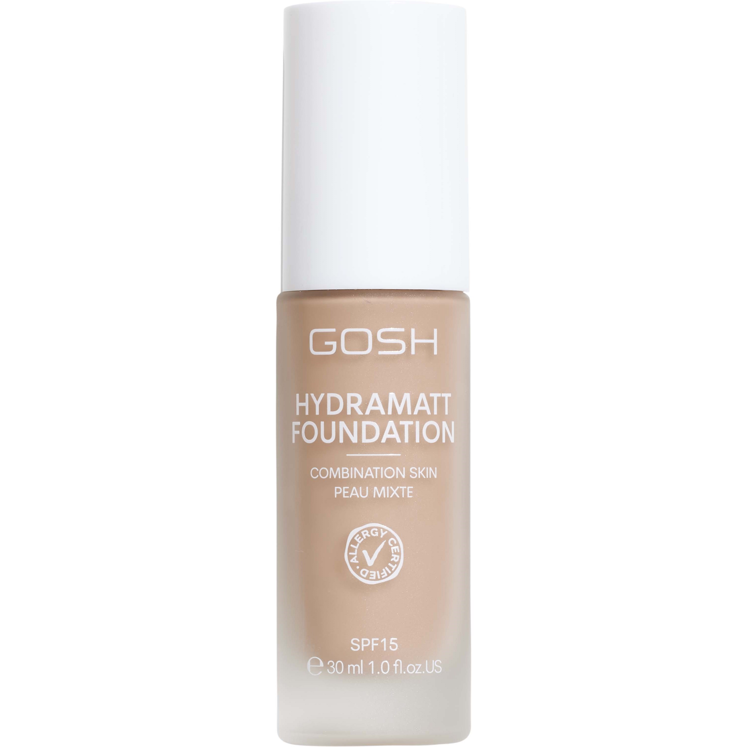 Gosh Hydramatt Foundation 30 ml 010N Light Dark - Neutral Undertone Gosh Hydramatt Foundation 30 ml 010N Light Dark - Neutral Undertone