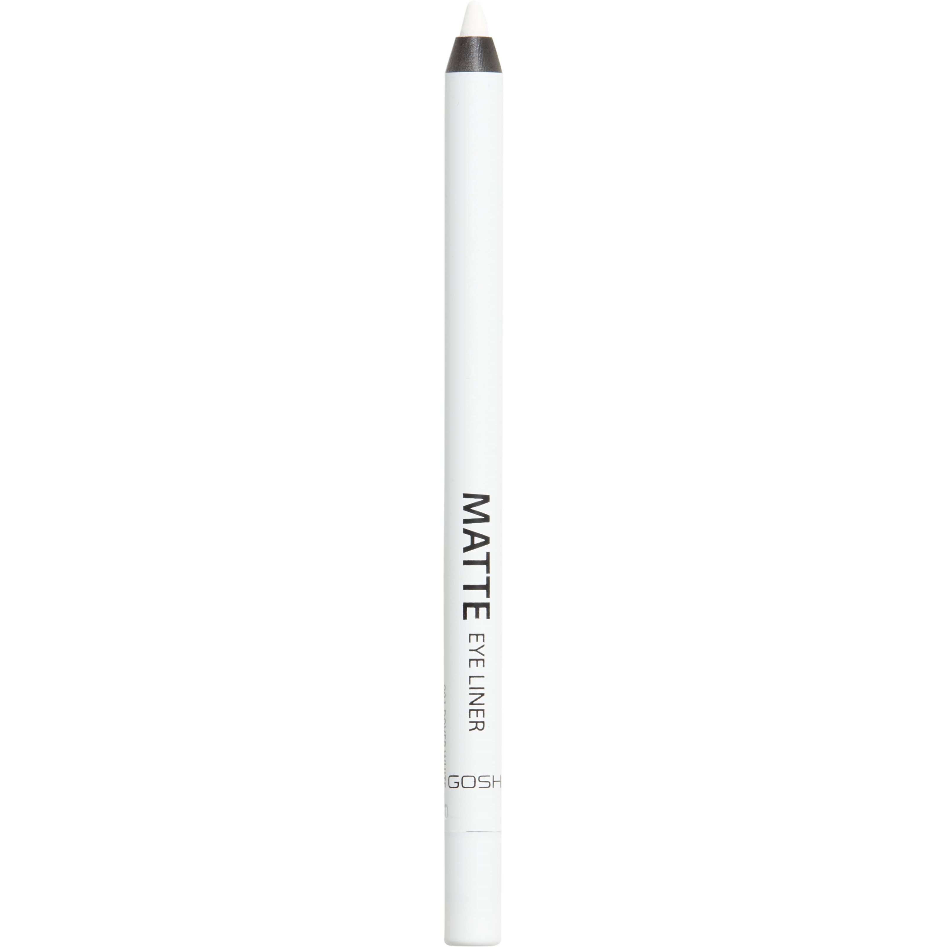 Produktfoto för Gosh Matte Eye Liner 001 Dover White