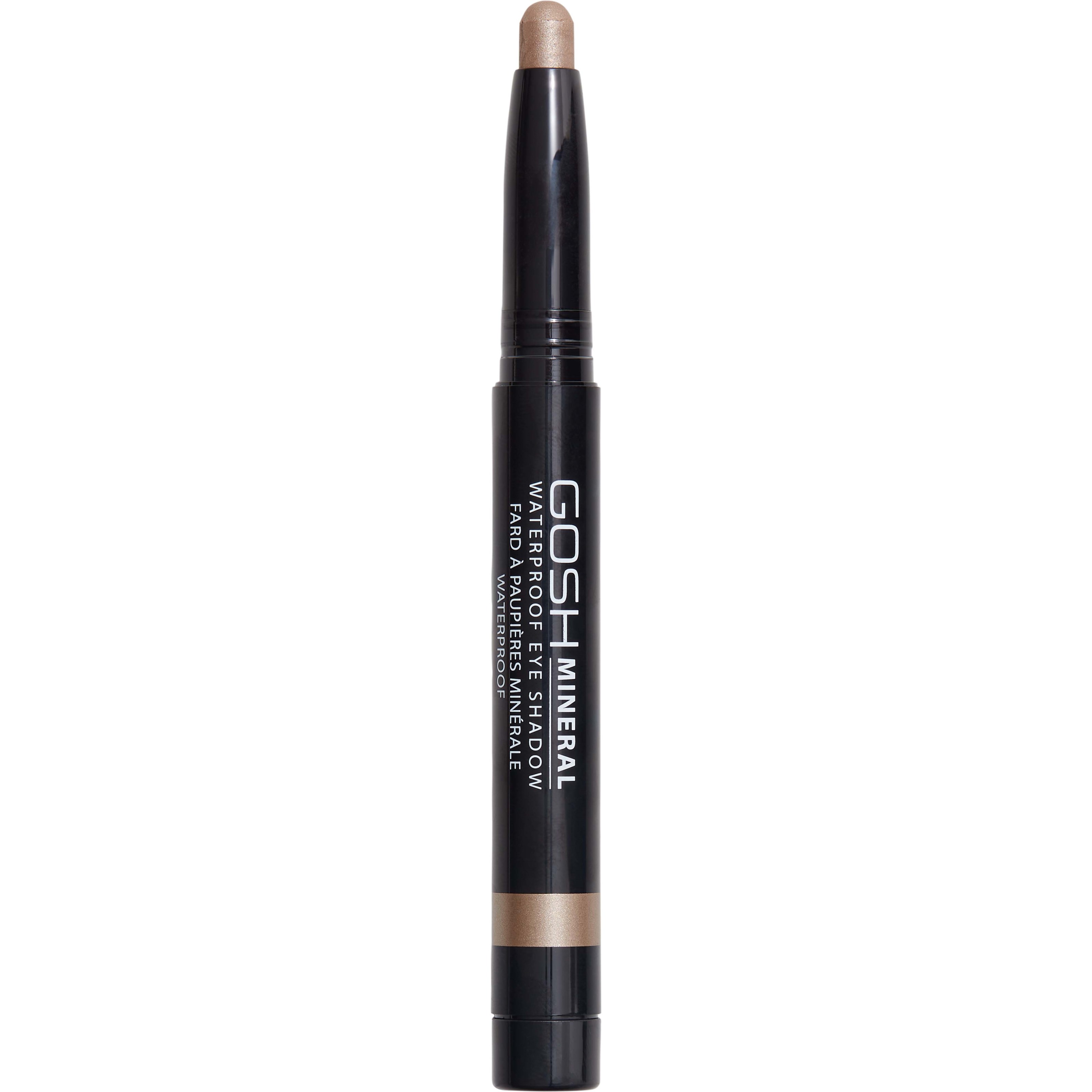 Gosh Mineral Waterproof Eye Shadow 002 Golden Brown billede
