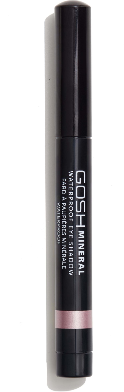 Тени для век Gosh Copenhagen Mineral Waterproof Eye Shadow минеральные, водостойкие, оттенок 009 Rose, 1,4 г — фото 4