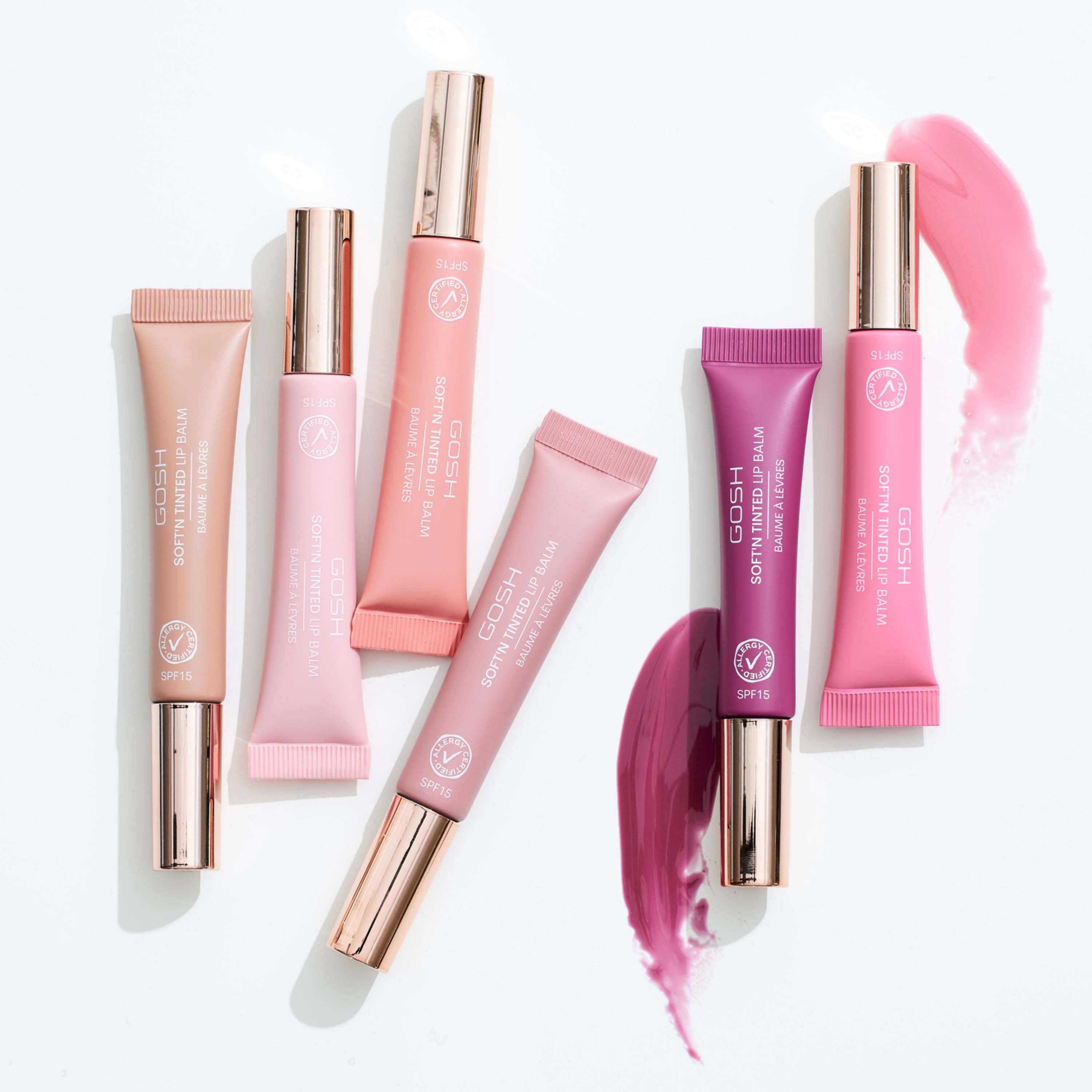 Alternativ bild 1 för Gosh Soft'n Tinted Lip Balm 005 Pink Rose