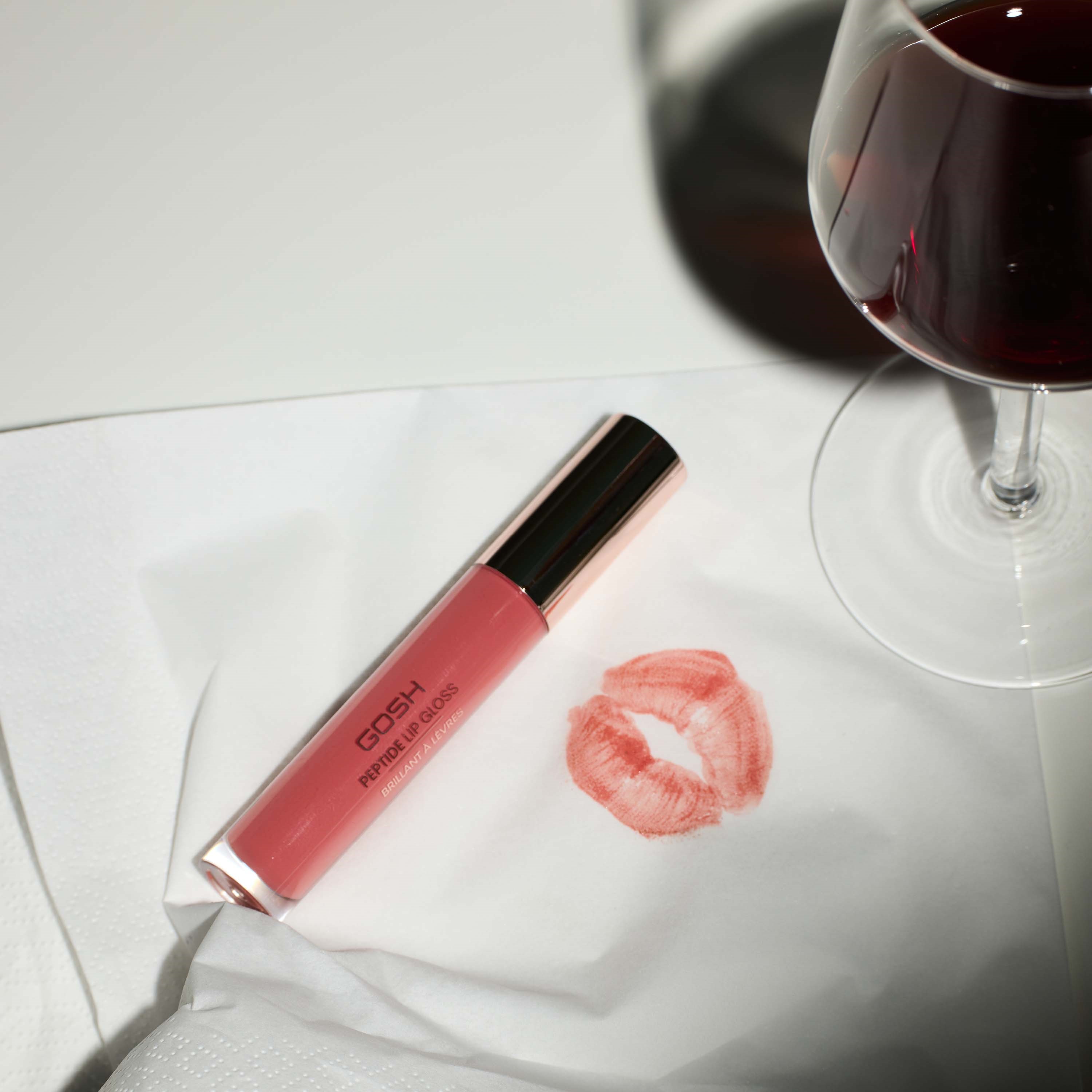Gosh Peptide Lip Gloss 9 Vintage (obrázok 6)