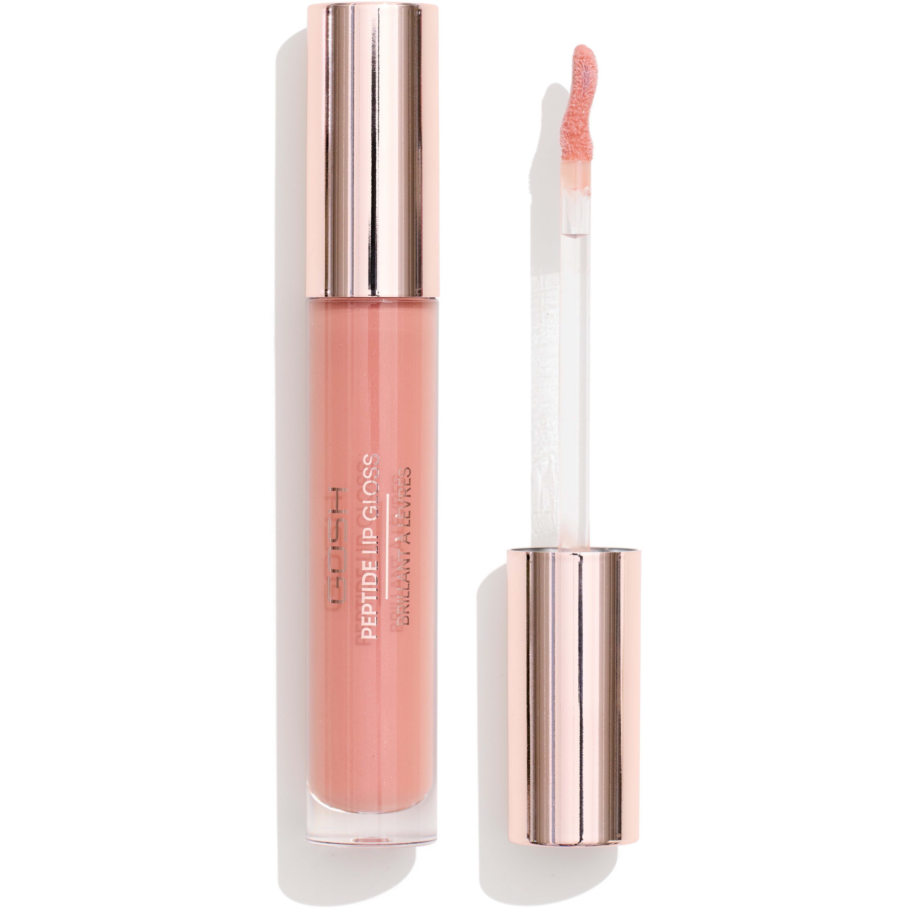 Alternativ bild 1 för Gosh Peptide Lip Gloss 008 Nougat