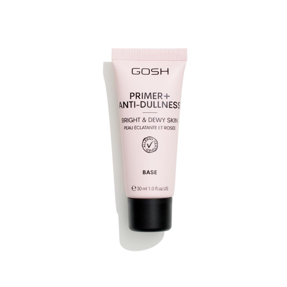 GOSH Primer Plus + Anti-Dullness - Bright & Dewy Skin 30ml