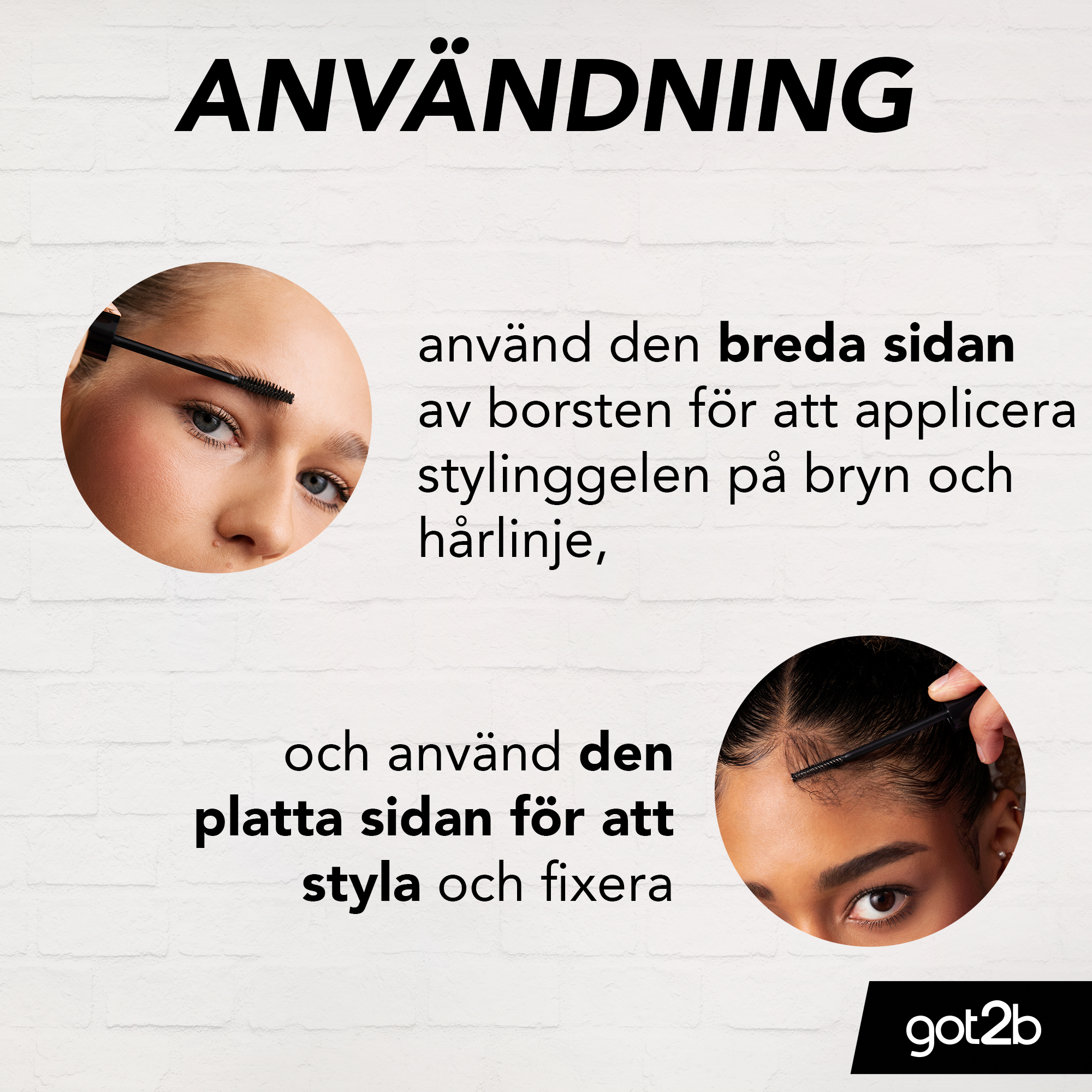 Schwarzkopf Got2b Glued 4 Brows & Edges Waterproof 16 ml (obrázok 4)