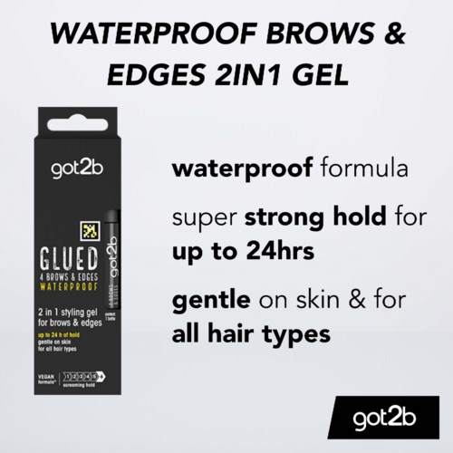 got2b Glued 4 Brows & Edges Waterproof 16 ml