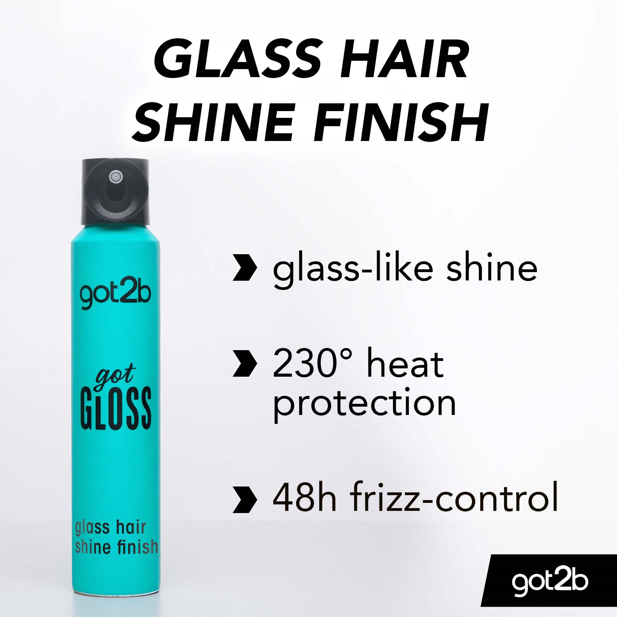 Schwarzkopf Got2b gotGloss Glass Hair Shine Spray 200 ml (obrázok 3)