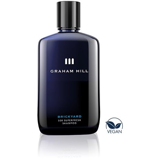 Läs mer om Graham Hill Cleansing & Vitalising Brickyard 500 Superfresh Shampoo 25