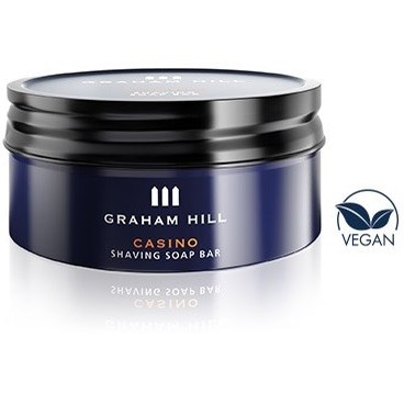 Läs mer om Graham Hill Shaving & Refreshing Casino Shaving Soap Bar 85 g