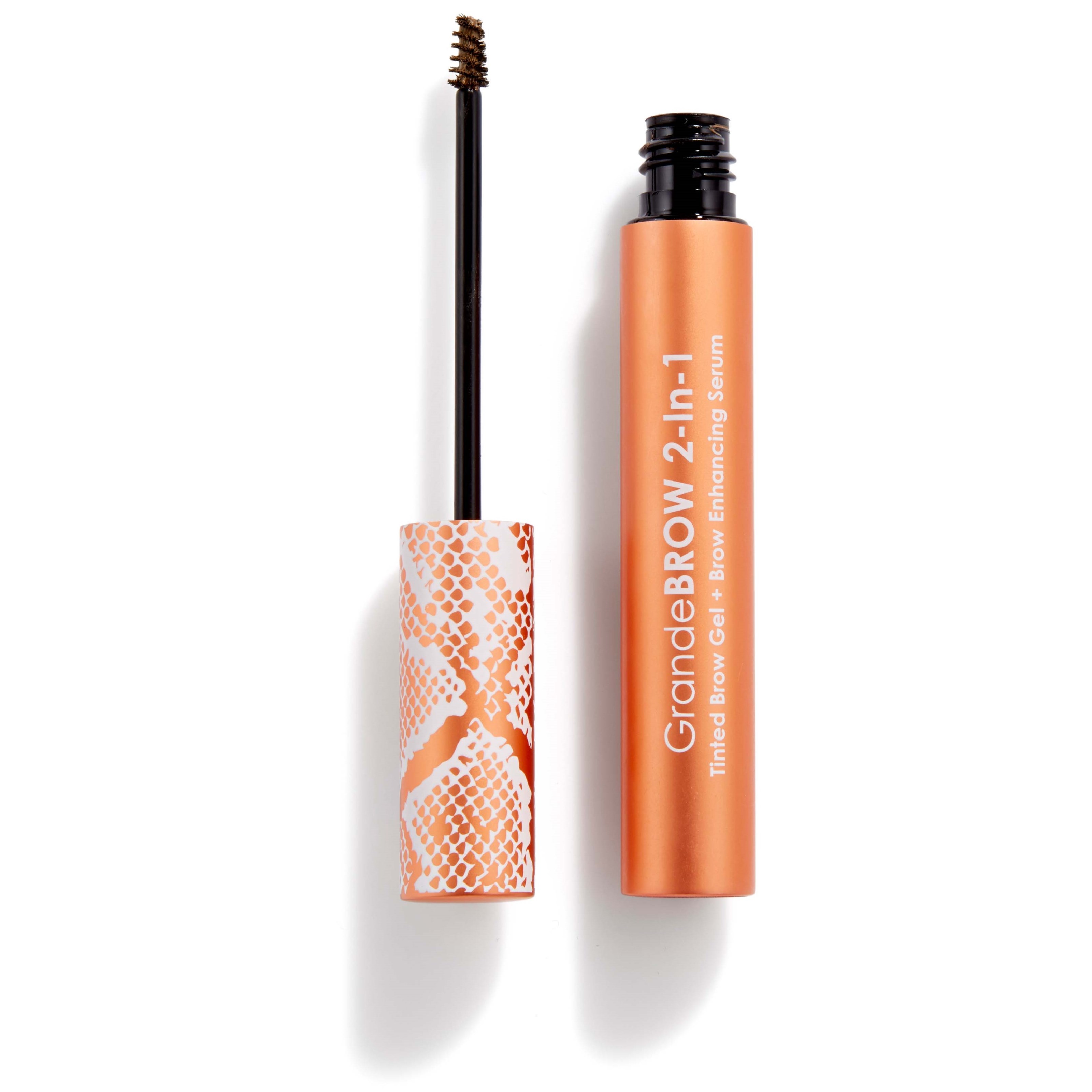 Grande Cosmetics GrandeBROW 2 in 1 Brow Gel Dark Brown billede