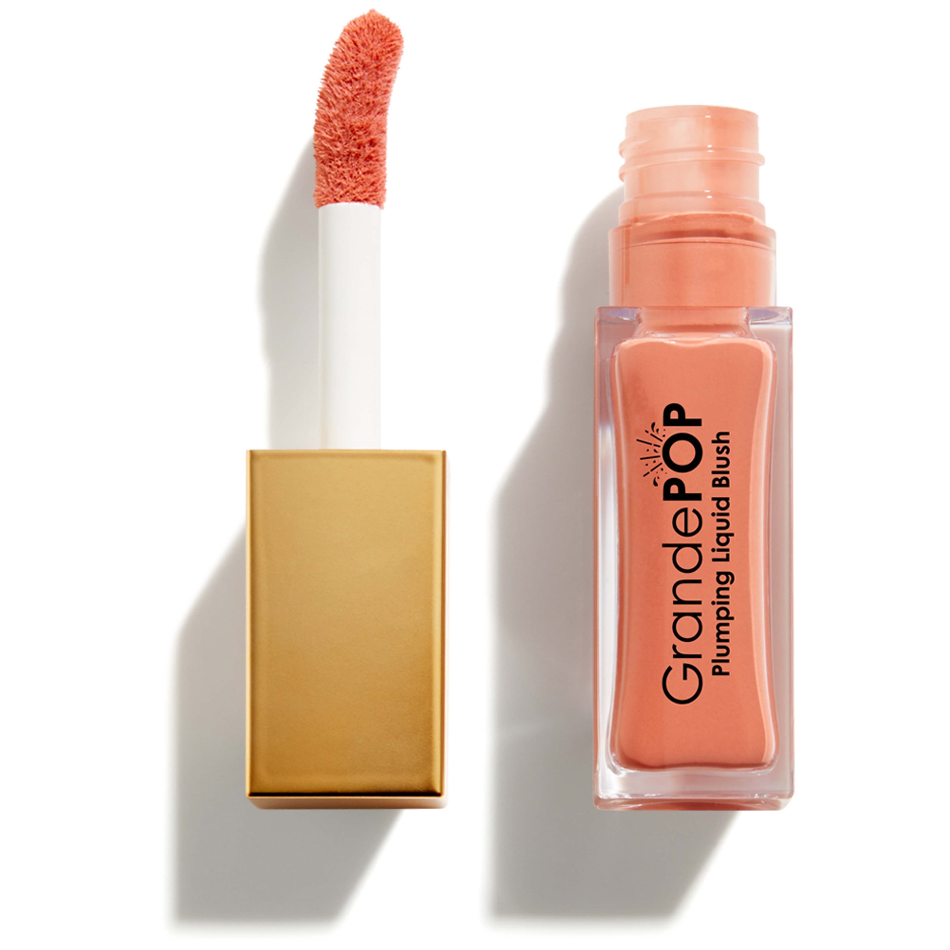 Läs mer om Grande Cosmetics GrandePOP Plumping Liquid Blush Sweet Peach