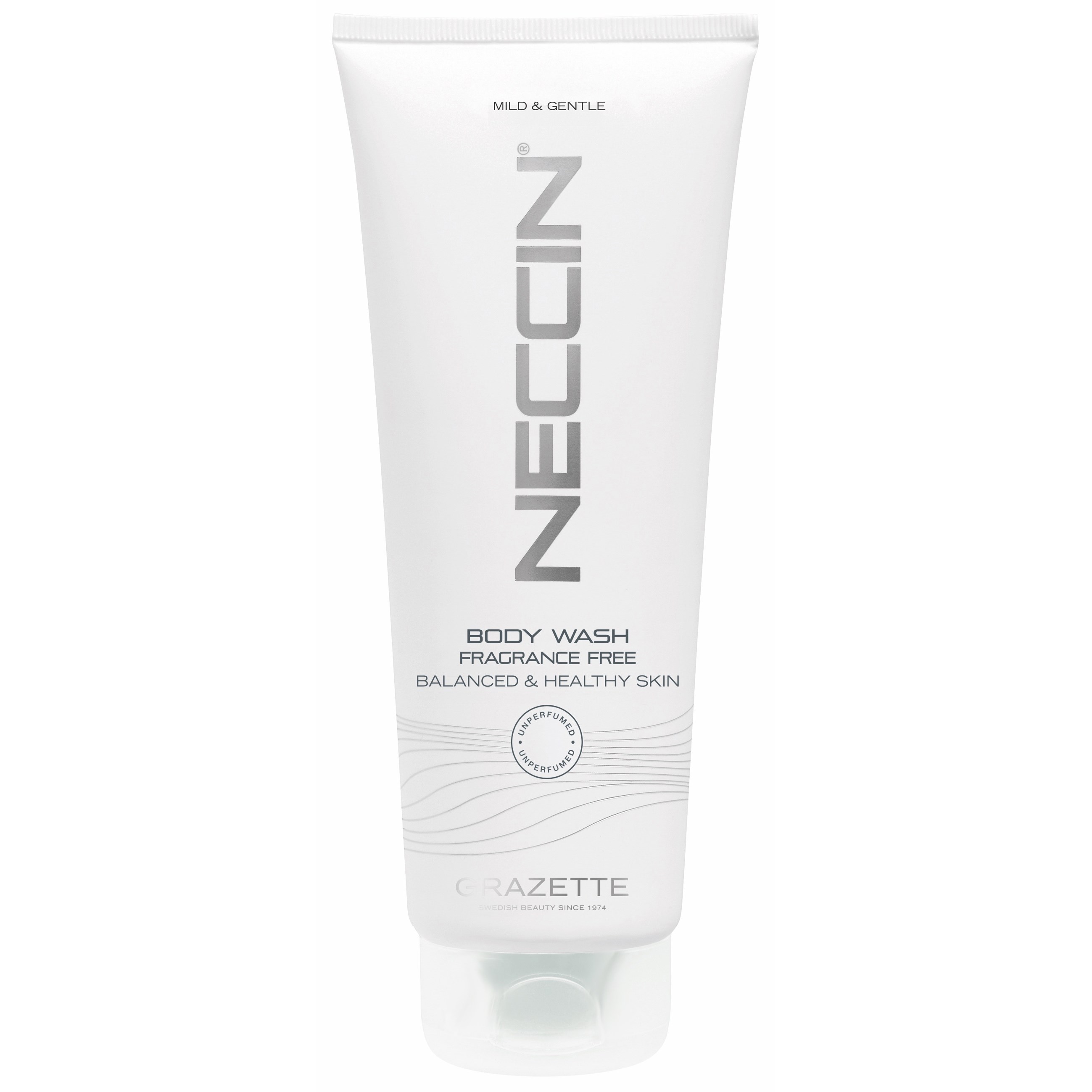 Grazette Neccin Body Wash Balanced & Healthy Skin Fragrance Free 200 m