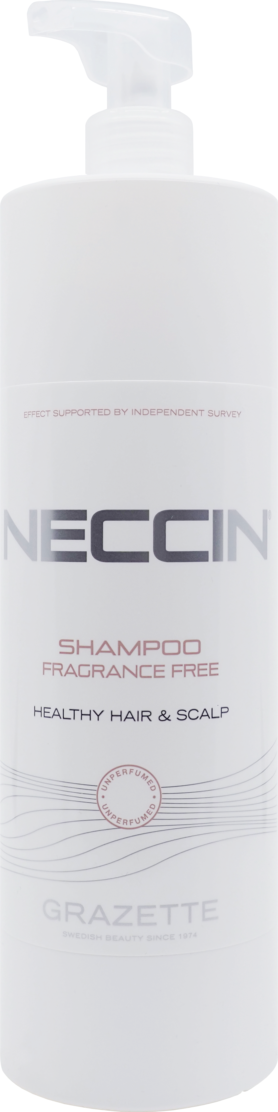 Grazette Neccin Shampoo Fragrance Free 1000 ml lyko.com