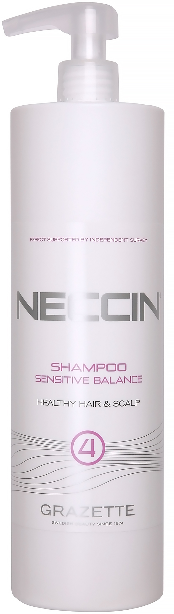 kaldenavn skarp sådan Grazette Neccin No4 Sensitive Balance Shampoo 1000 ml | lyko.com