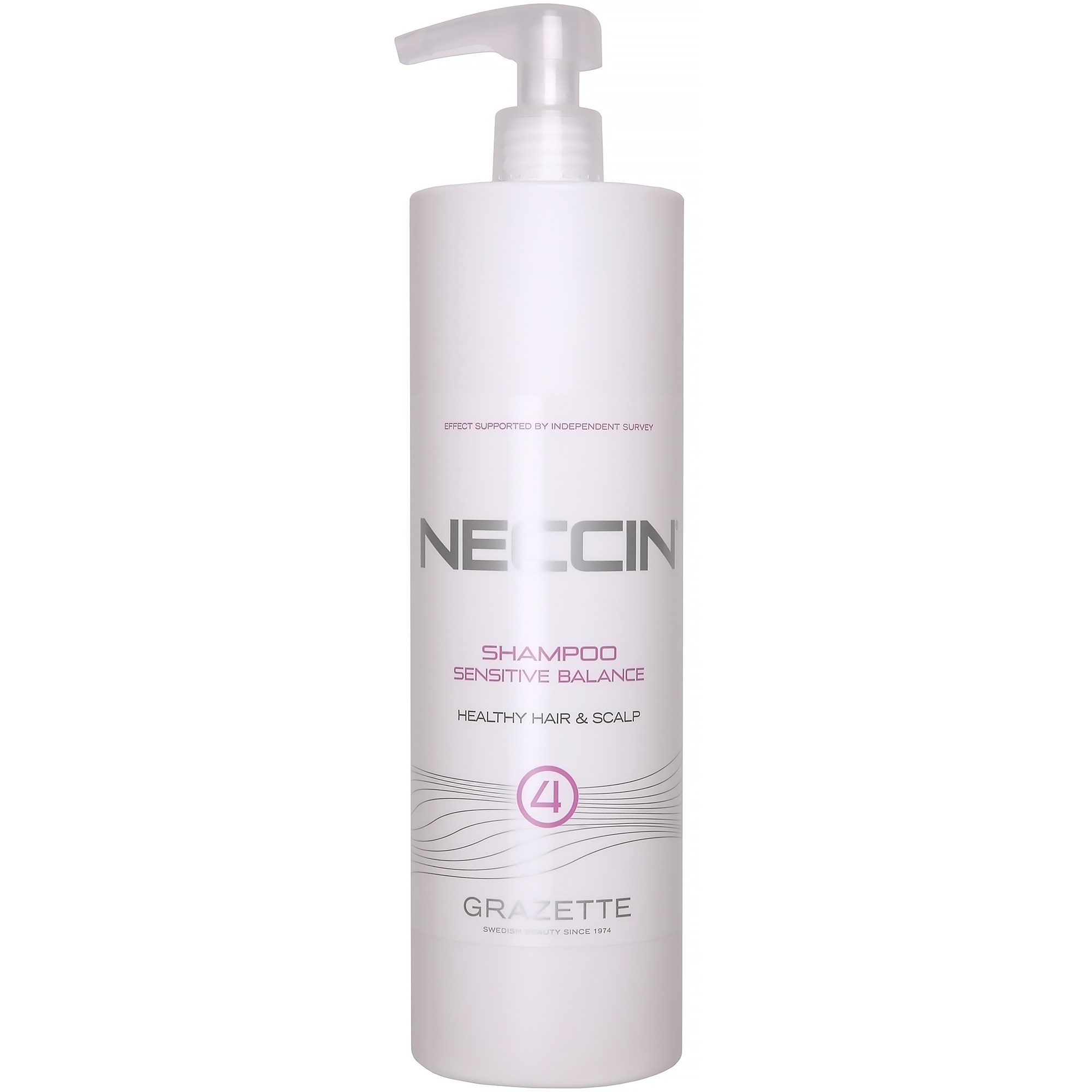 Läs mer om Grazette Neccin No4 Sensitive Balance Shampoo 1000 ml