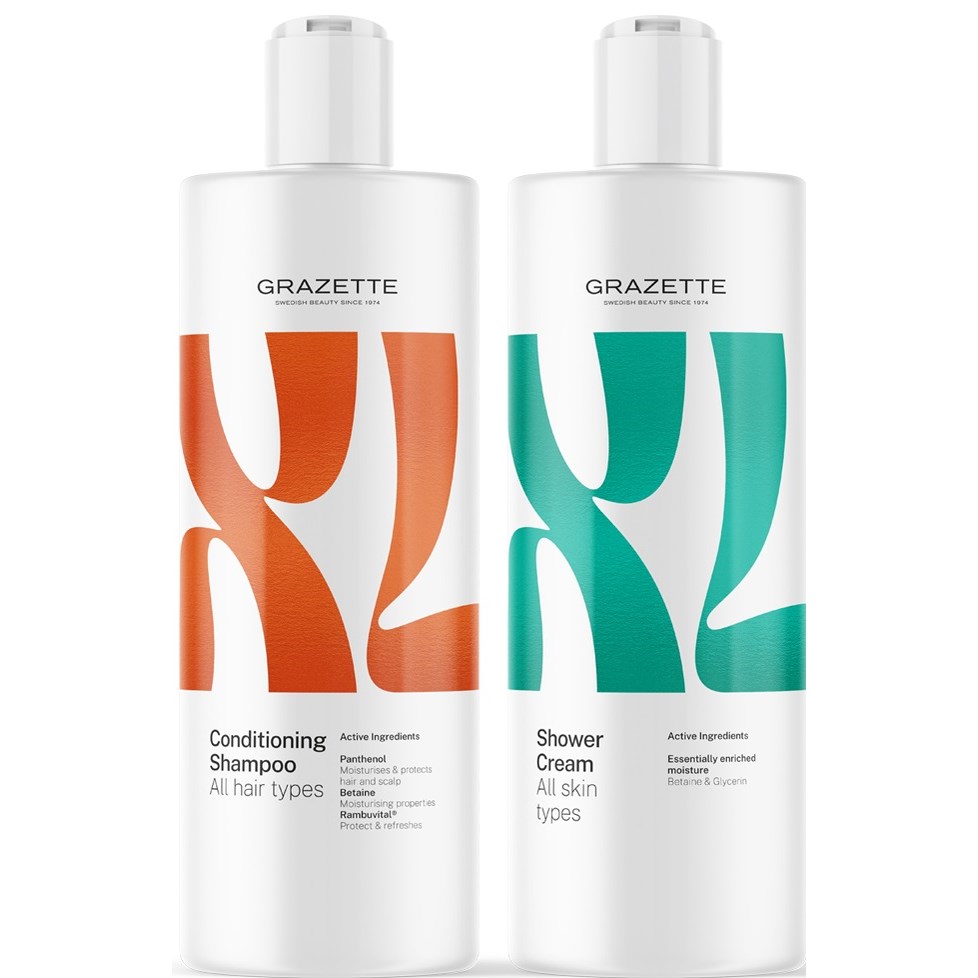 XL Conditioning Shampoo 400 ml & Shower Cream 400 ml