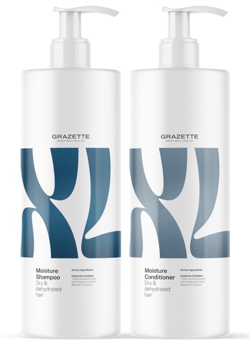 XL Moisture Shampoo 1000 ml & Conditioner 1000 ml