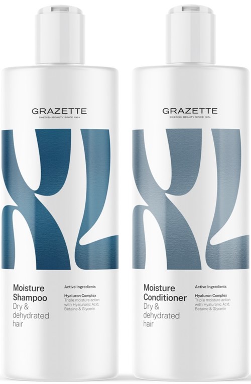 XL Moisture Shampoo 400 ml & Conditioner 400 ml