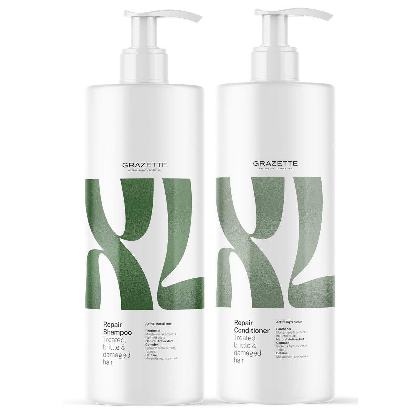 XL Repair Shampoo 1000 ml & Conditioner 1000 ml