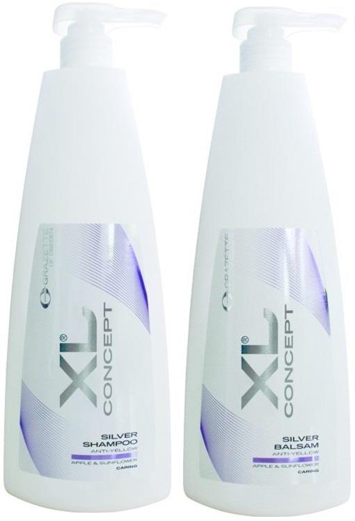 DUO XL Silver Shampoo & Condtioner 2x1000ml