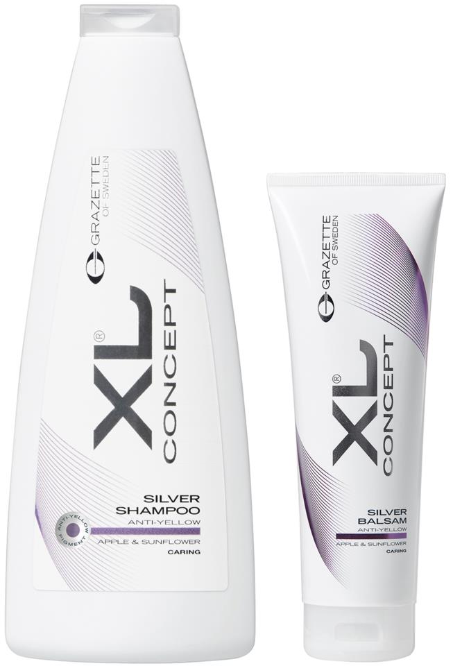 DUO XL Silver Shampoo & Condtioner 400/250ml