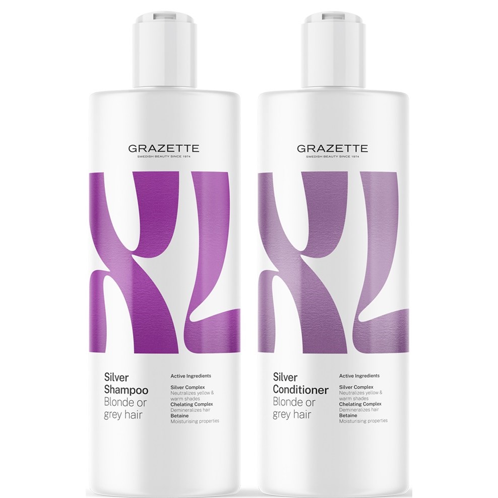 XL Silver Shampoo 400 ml & Conditioner 400 ml