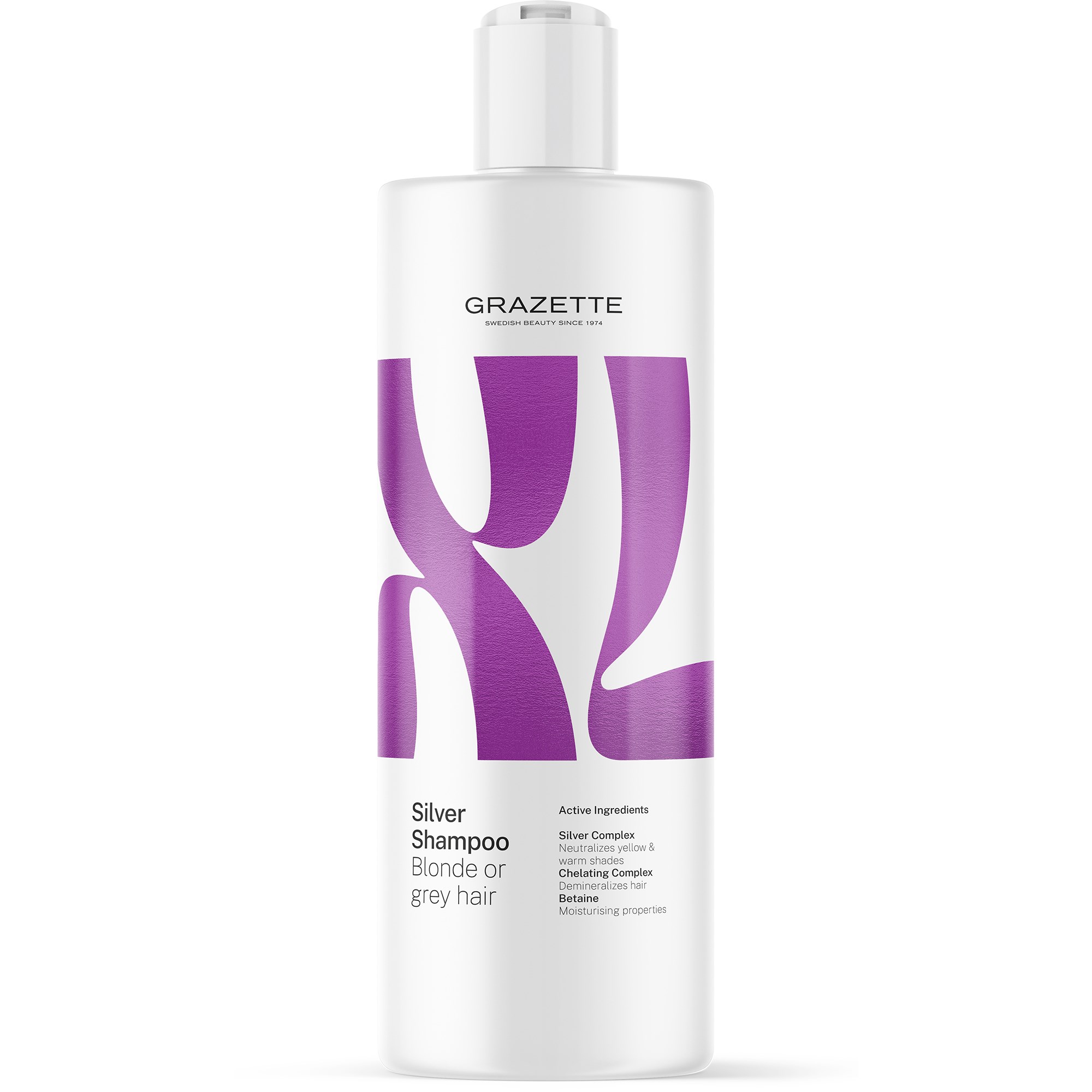 Läs mer om Grazette XL Silver Shampoo 400 ml
