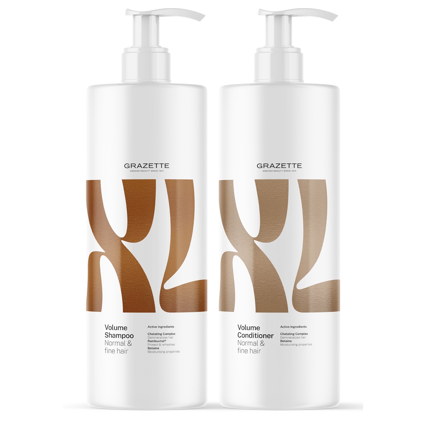 XL Volume Shampoo 1000 ml & Conditioner 1000 ml