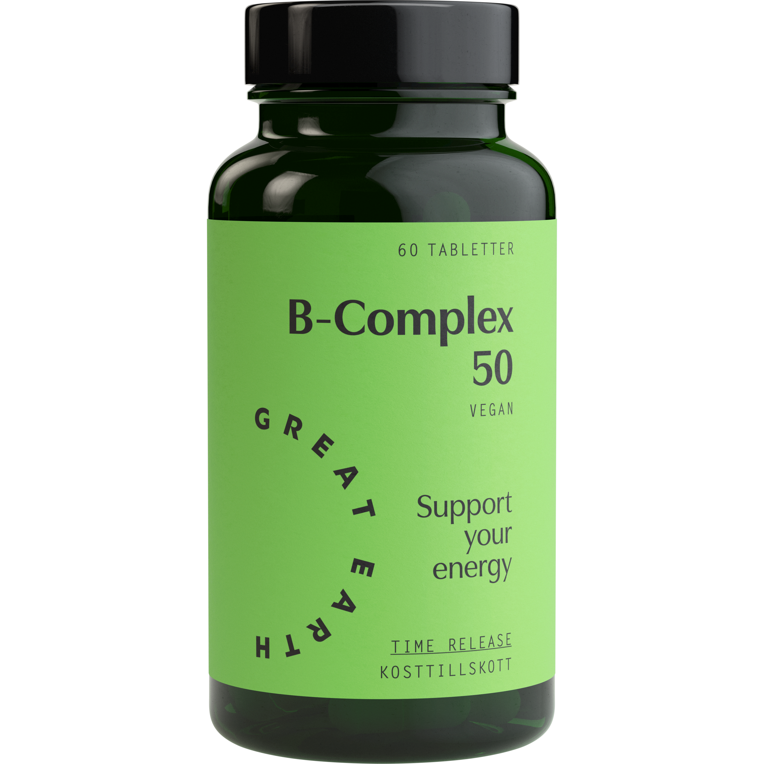 Great Earth B-Complex 50 mg 60 tab