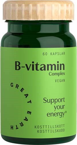 Great Earth B-vitamin Complex 60 st