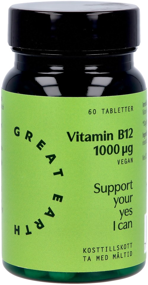 Great Earth B12 1000 mcg 60 tab