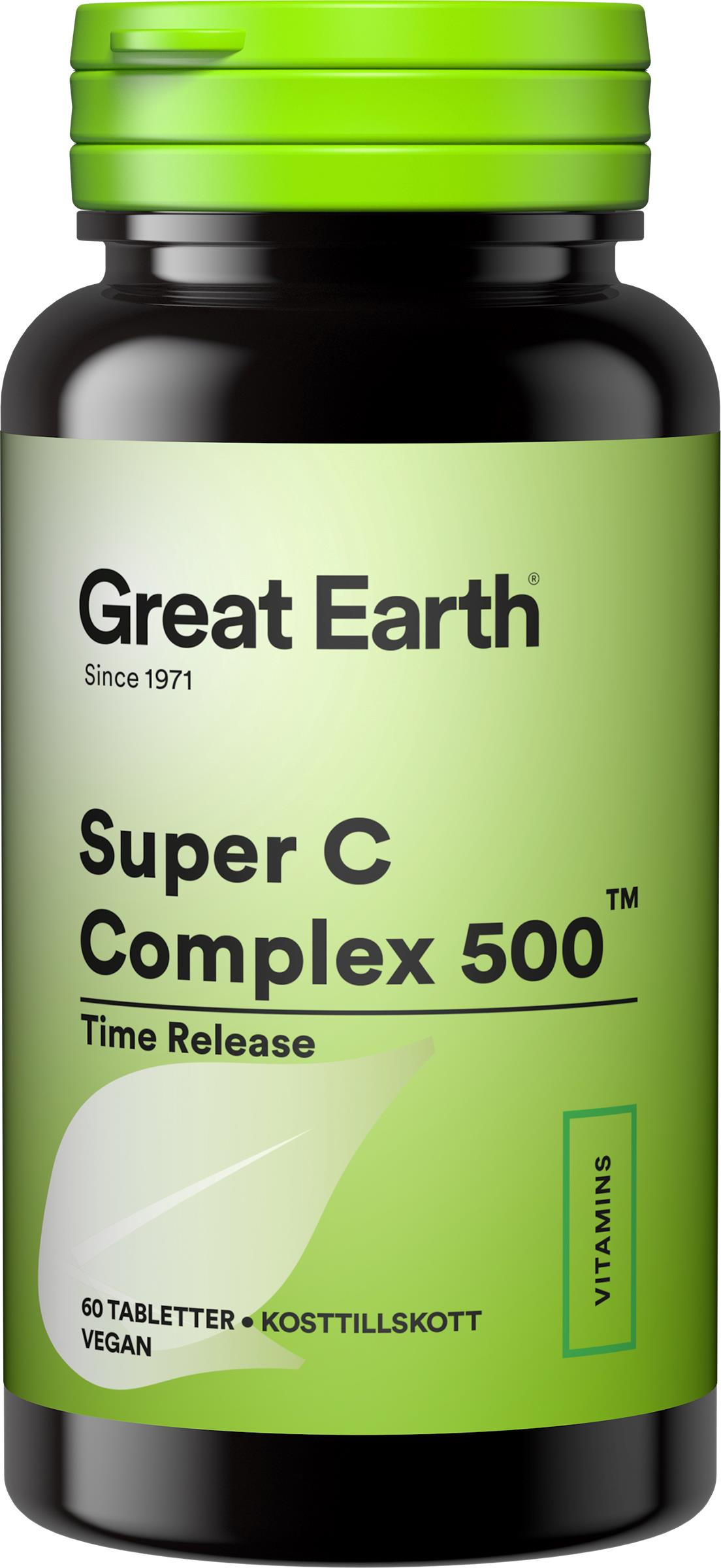 Great Earth CVitamin Complex 500 60 tab