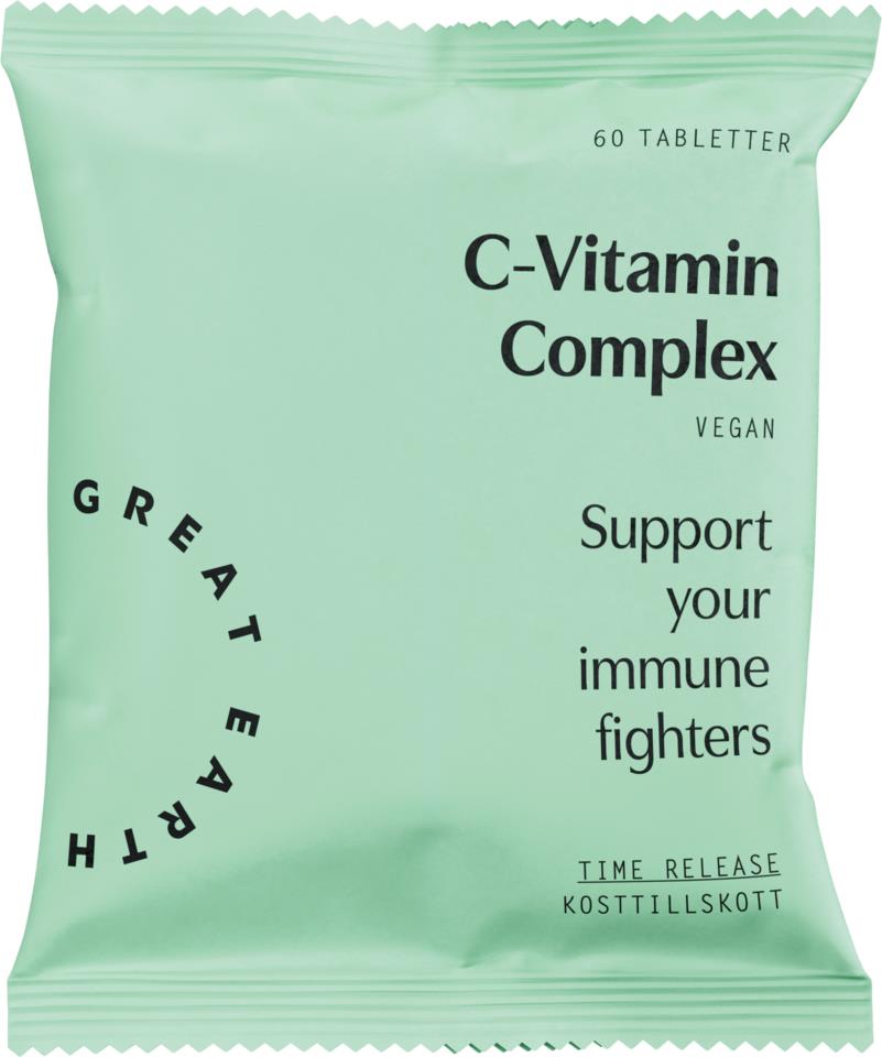 Great Earth C-Vitamin Complex 60 tab Refill