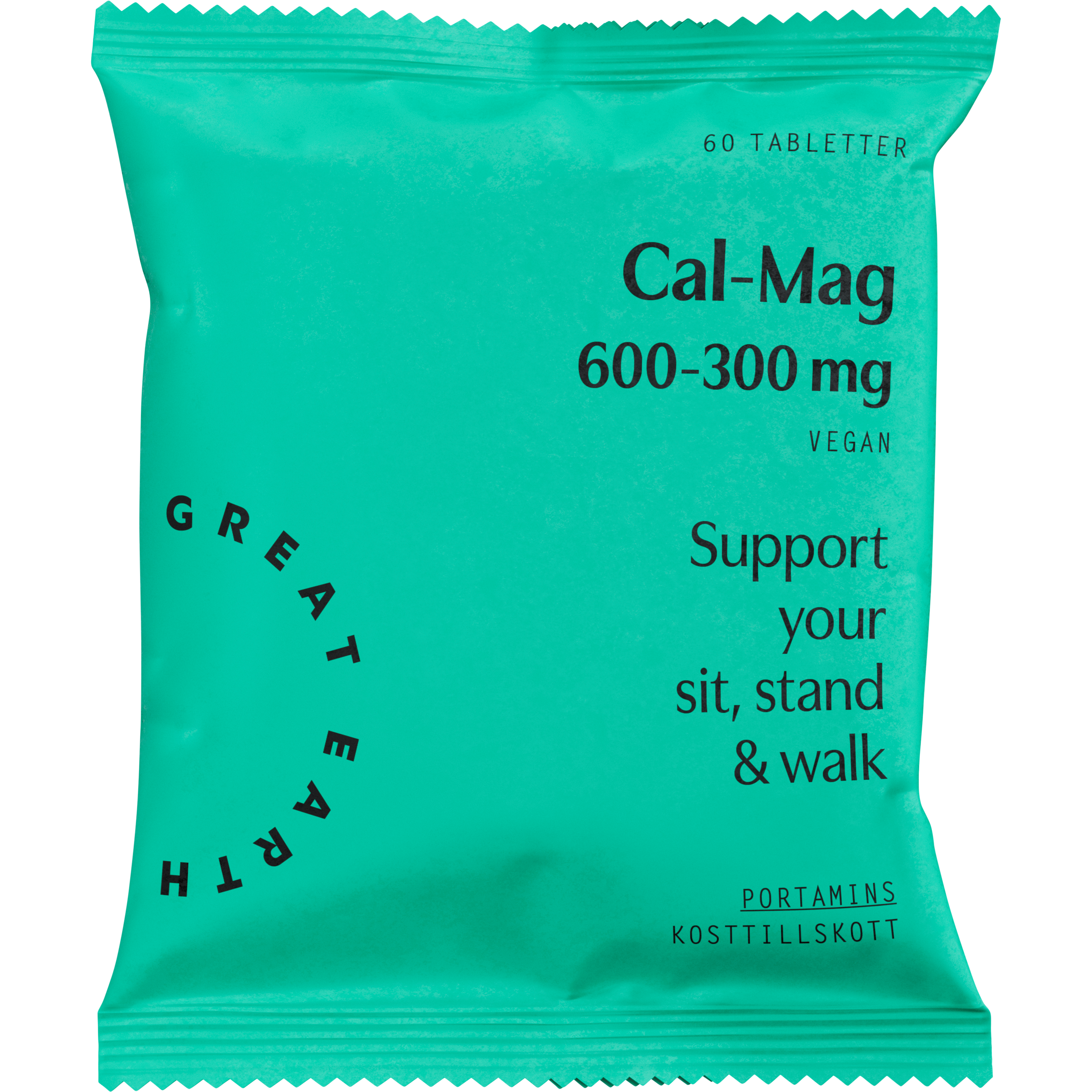 Great Earth Cal-Mag 600-300 mg 60 tab Refill