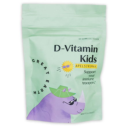 Great Earth D-Vitamin Kids-refill  60 st