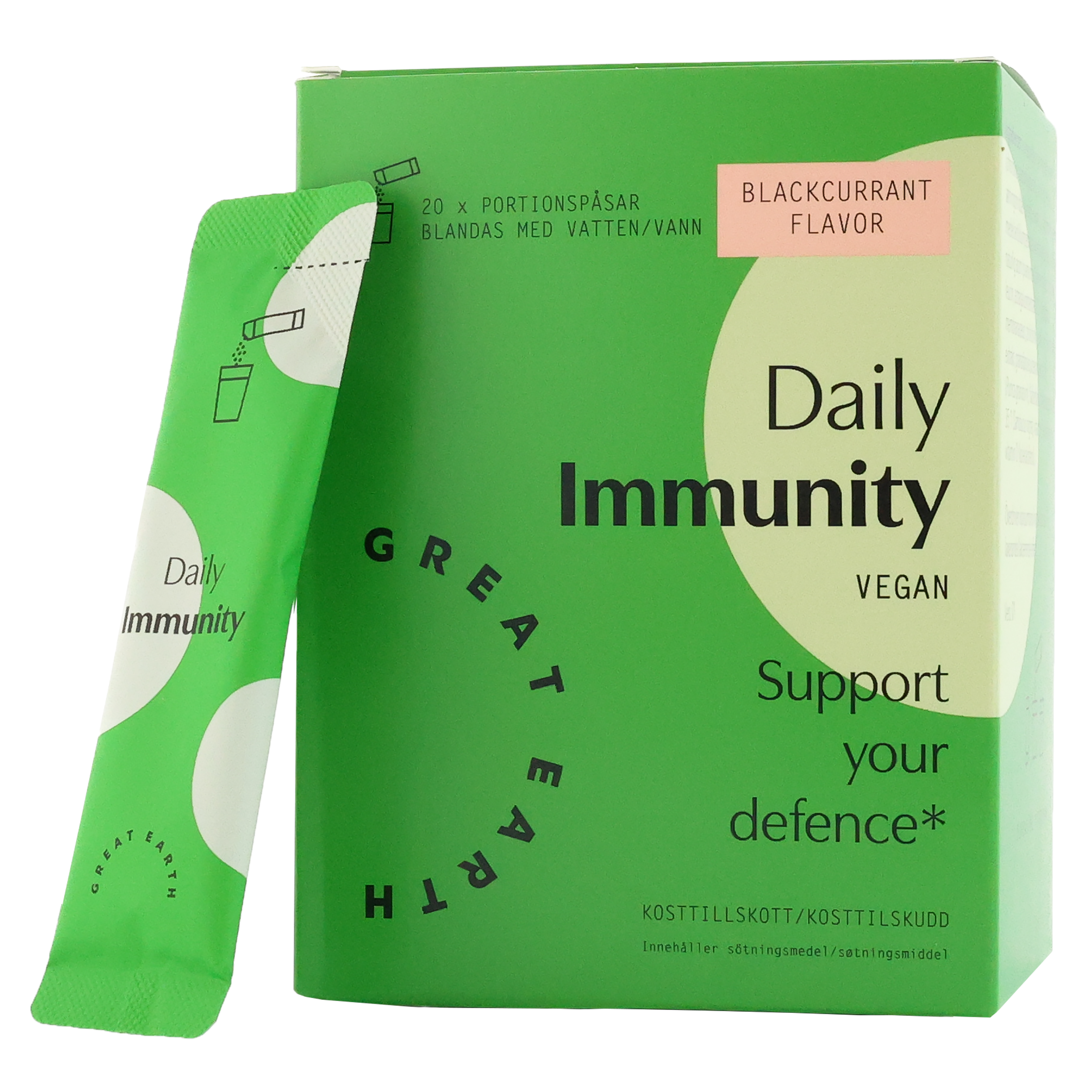 Great Earth Daily Immunity 20 portionspåsar