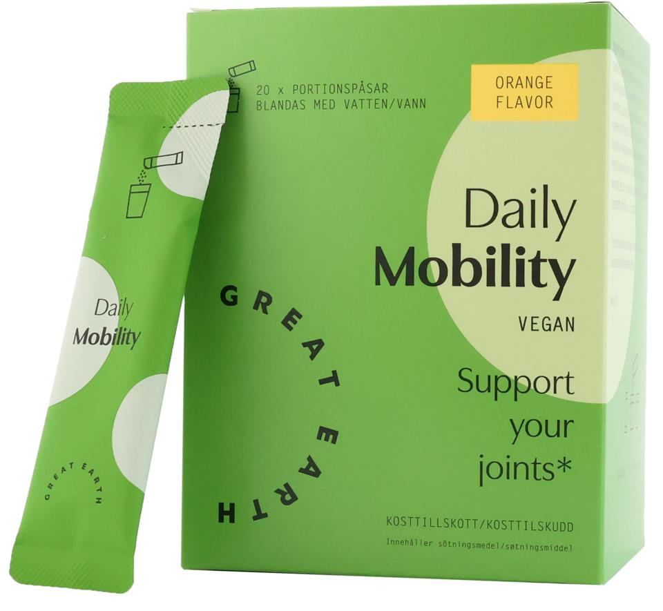 Great Earth Daily Mobility 20 portionspåsar