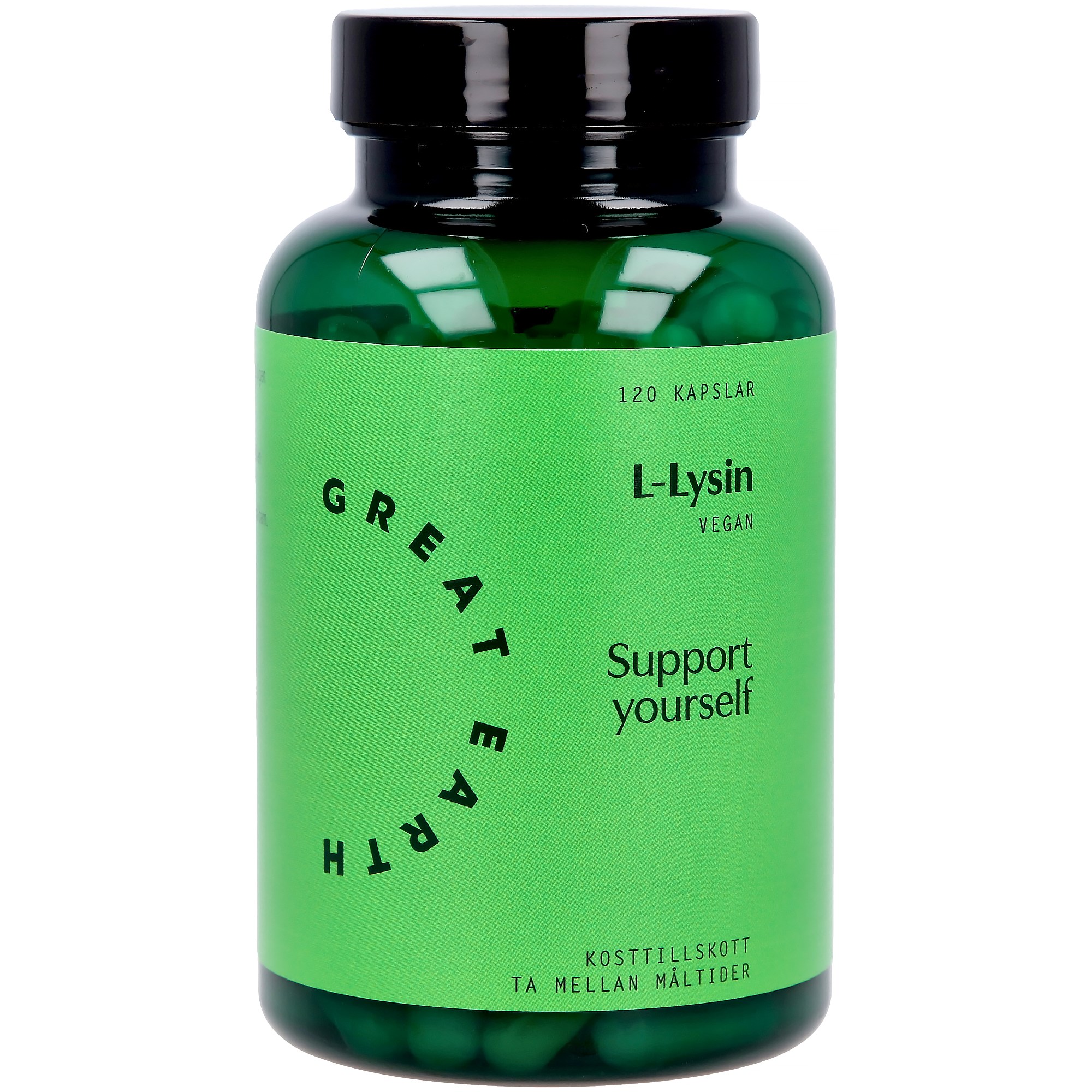 Great Earth L-Lysin 500 mg 120 kap