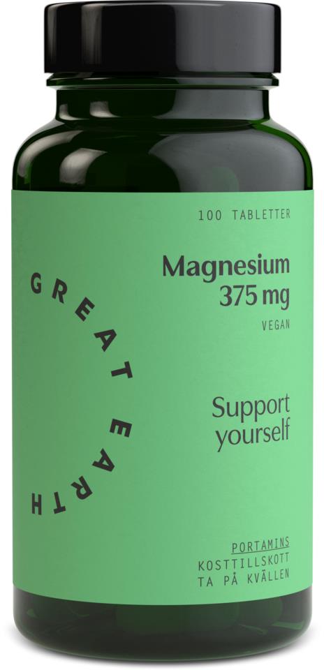 Great Earth Super Magnesium 375 mg 100 tab