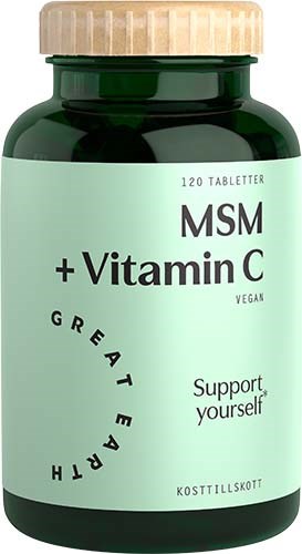 Great Earth MSM 1000 mg + Vitamin C 120 tab