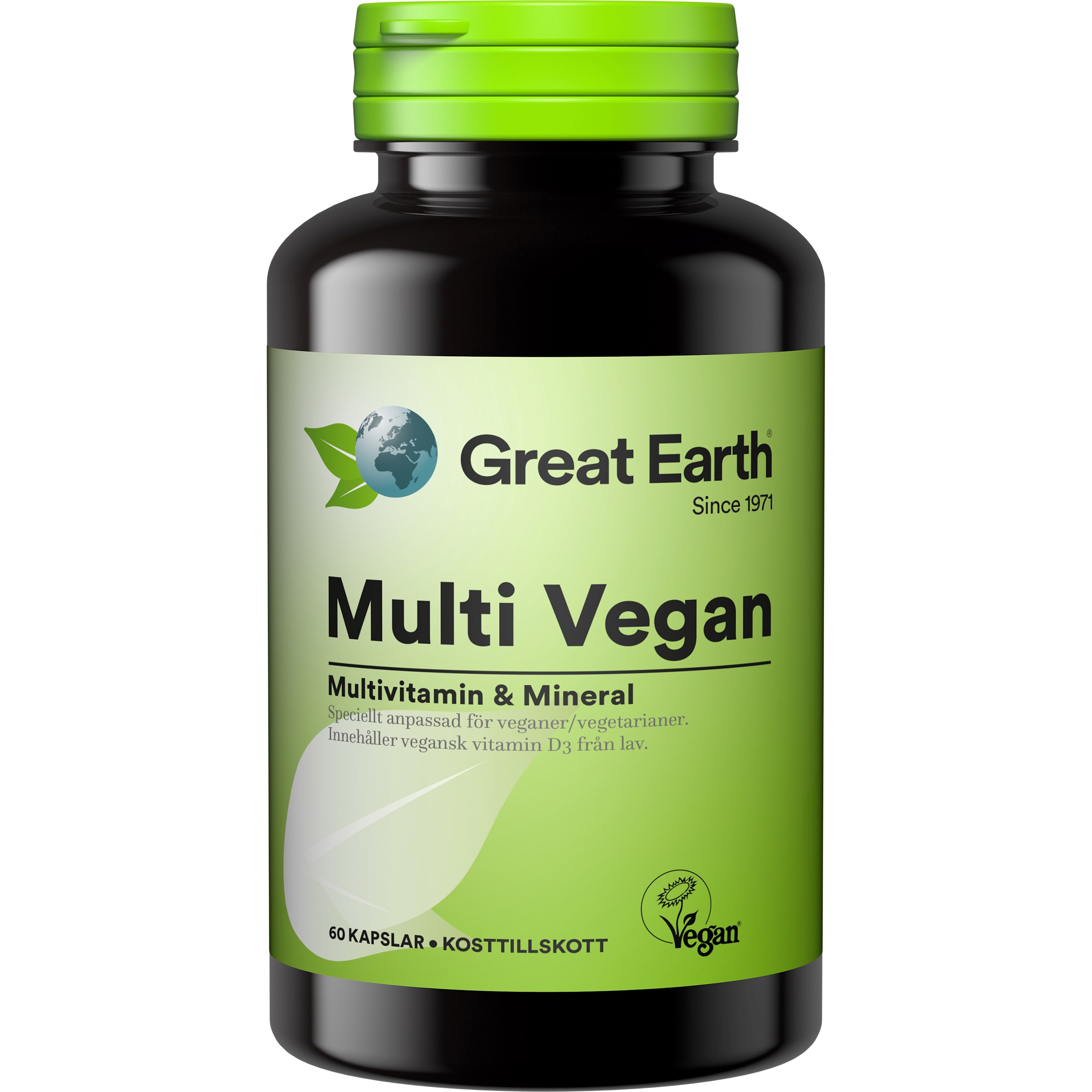 Great Earth Multi Vegan 60 kap